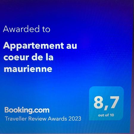 Appartement Au Coeur De La Maurienne Saint-Etienne-de-Cuines Экстерьер фото